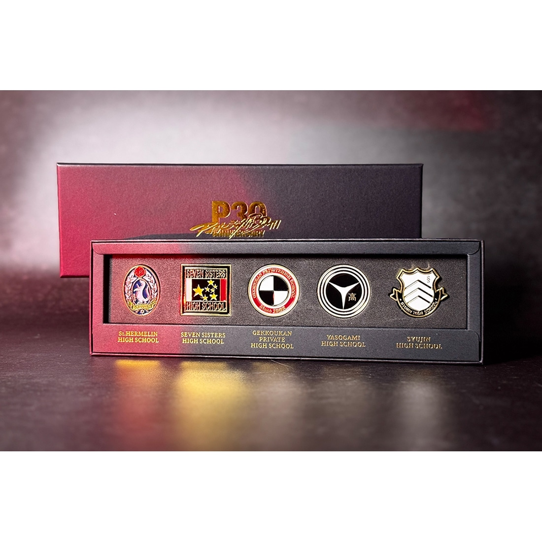P30th 校章ピンバッジセット: グッズ・文具 | カドスト | KADOKAWA公式