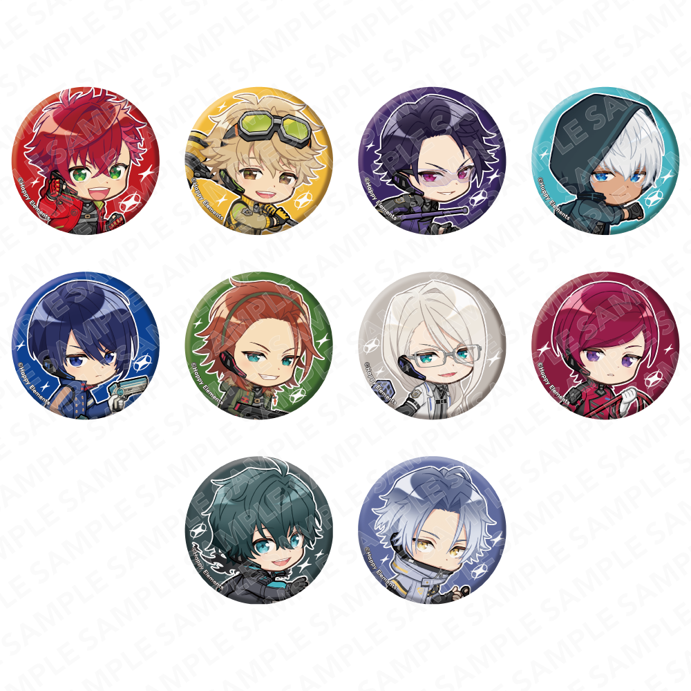 エリオス エリオス あんスタコラボ 缶バッジ ブラッド ブラッド