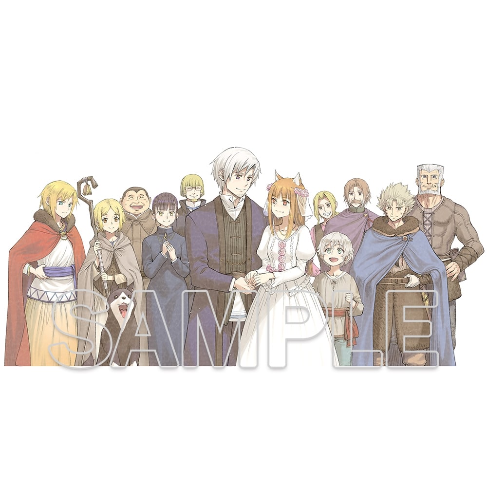 コミック版 狼と香辛料 愛蔵版』全巻収納BOX＋アクリルパネル付き