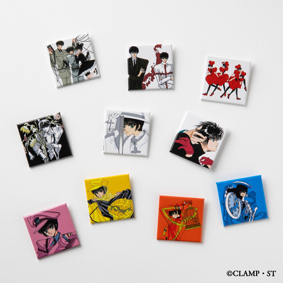 東京BABYLON トレーディングスクエア缶バッジ PACK: その他グッズ