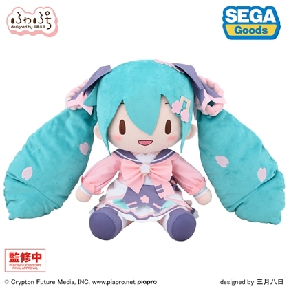 初音ミク 新学期 ふわぷち ぬいぐるみ (LL): グッズ・文具 | カドスト