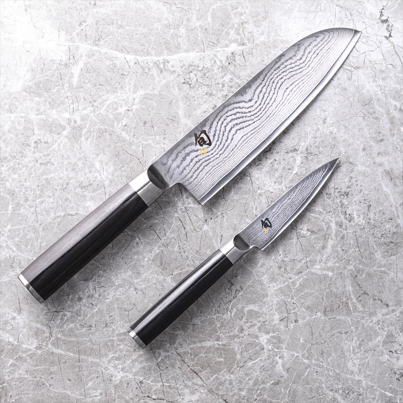 旬Classic 2本セット (三徳、ペティ90mm): キッチン用品｜貝印公式