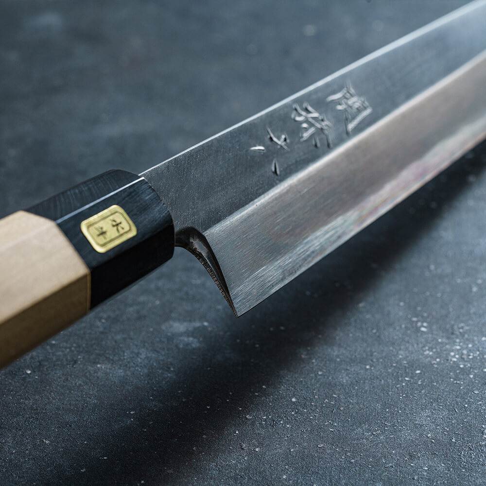 関孫六 青紙鋼（青紙2号） 柳刃 240mm: キッチン用品｜貝印公式