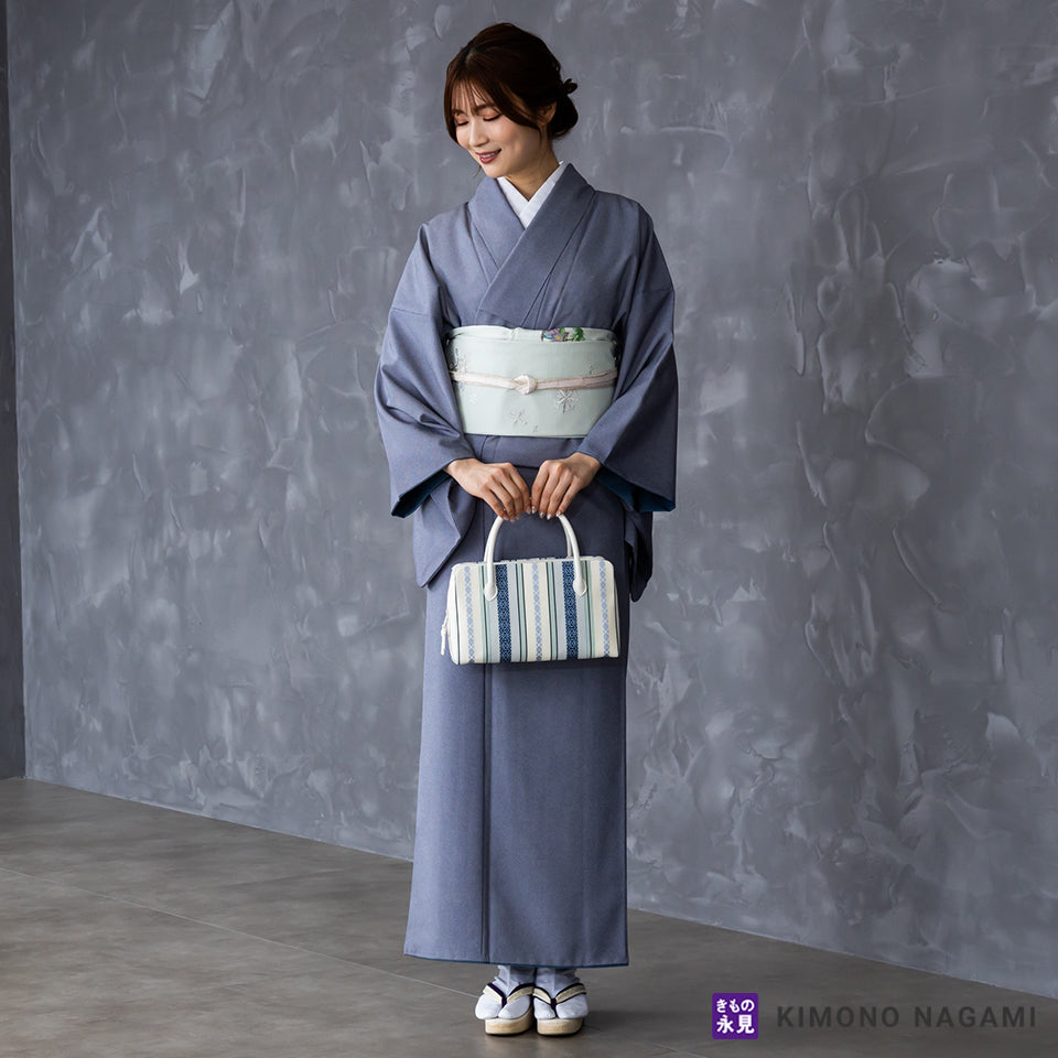 博多織 正絹利休バッグ - 高級献上柄の和装バッグ│きもの永見