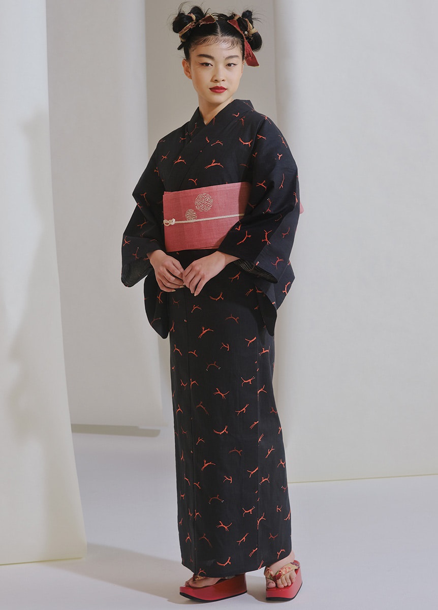 江戸日和】ゆかた ウマシカ（ご予約受注品） | 浴衣 | やまと