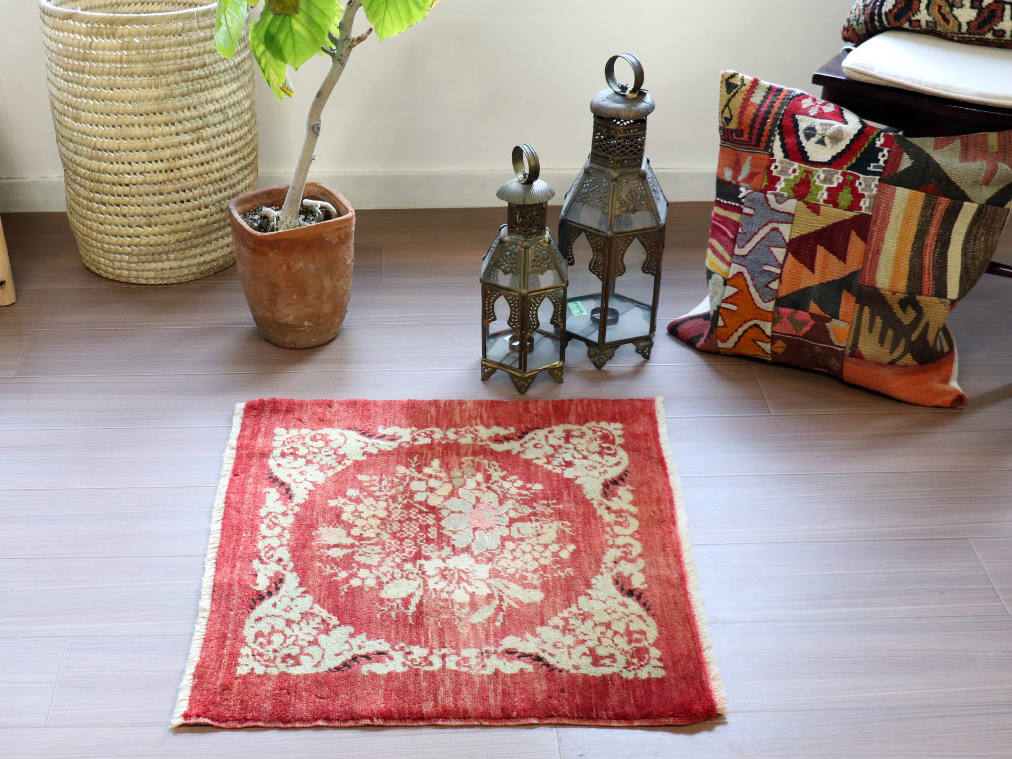 トルコヴィンテージラグ 正方形 94×101 楽天市場】【15%OFFクーポン