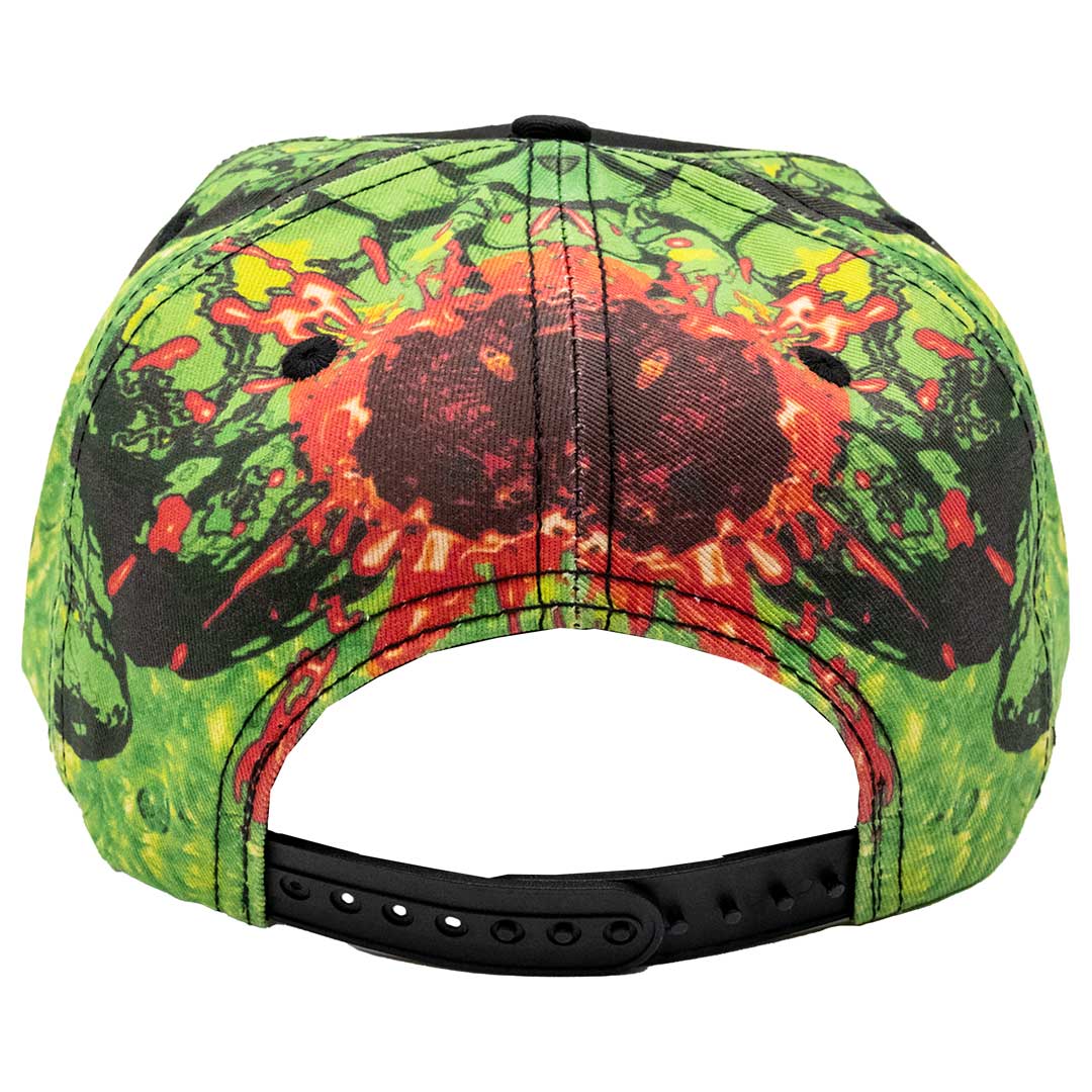 Zombie Bite Sublimation Baseball Hat