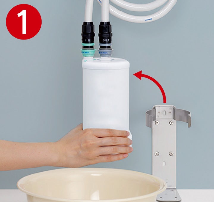 クリンスイ アンダーシンクタイプ浄水器 交換用浄水カートリッジ