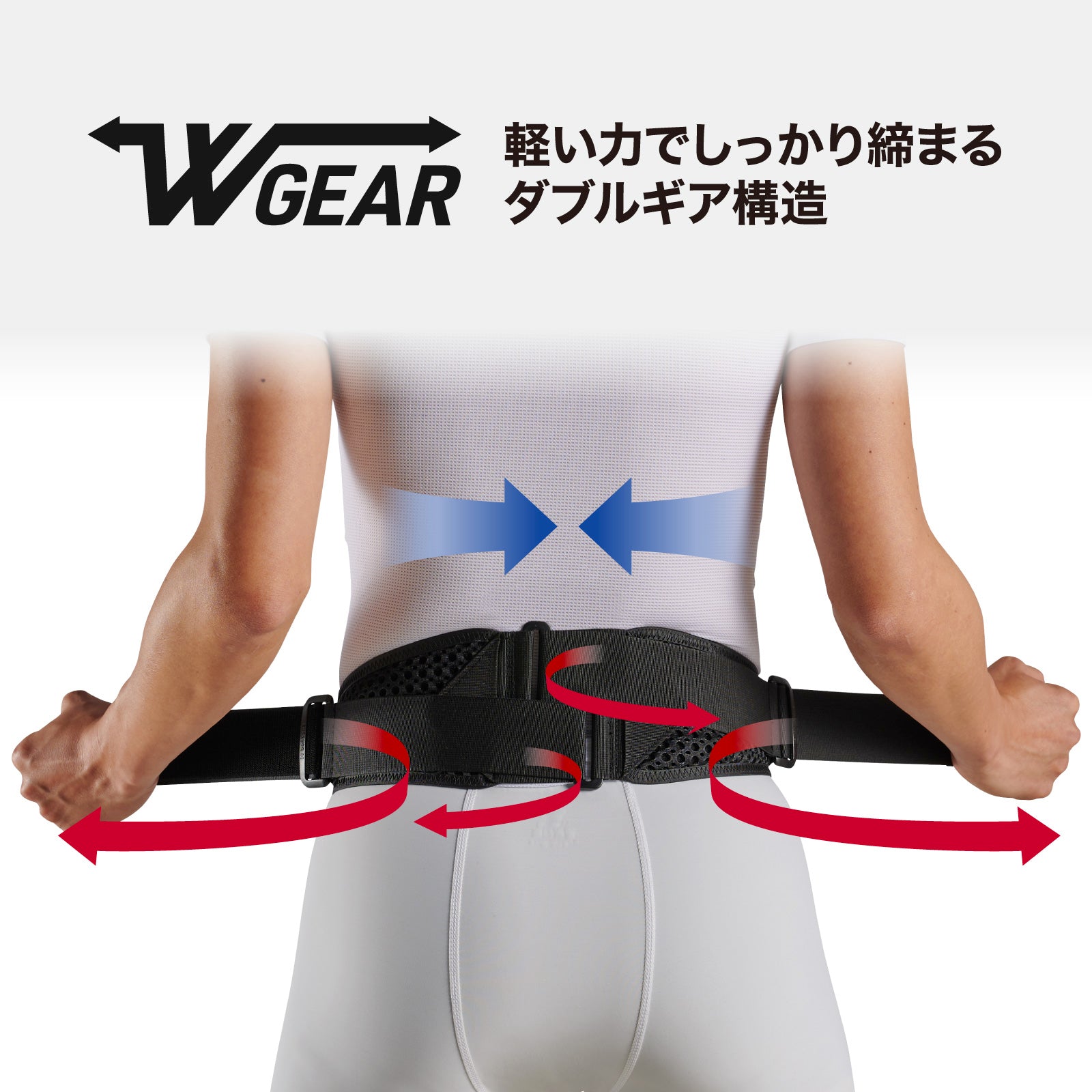 ダブルギア ペルビックベルト - McDavid｜サポータ－ブランドの