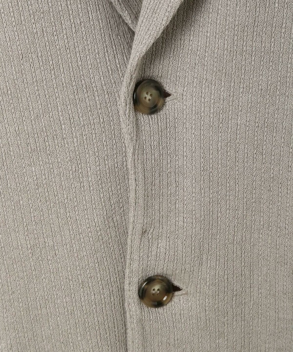 LARDINI／ラルディーニ】リネンコットンニットジャケット｜メンズ