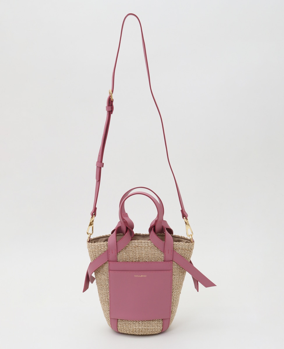別注》【VIOLAd'ORO/ヴィオラドーロ】かごバッグ（V-8885）｜TIARA