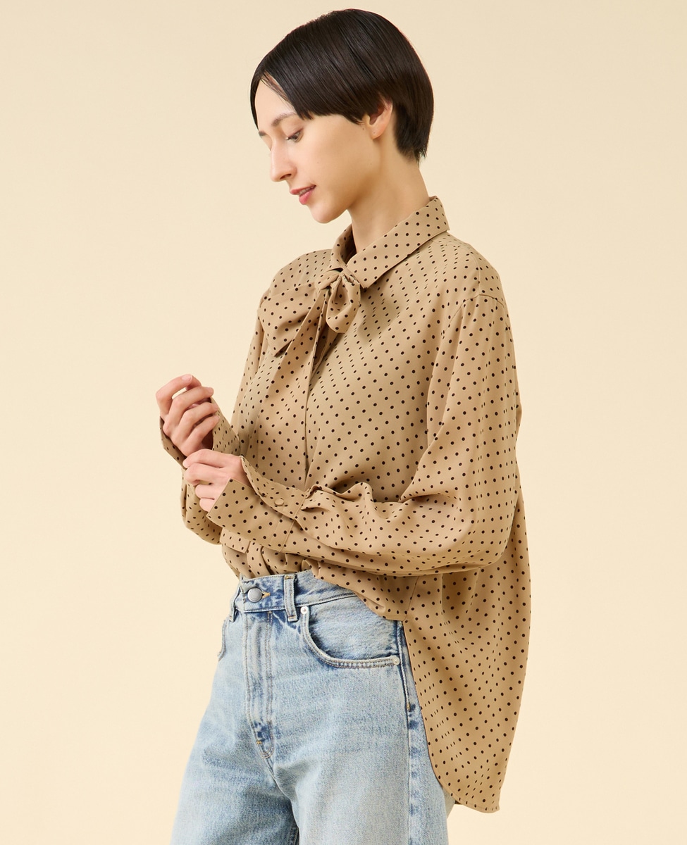 シアーウールボータイブラウス｜martinique（マルティニーク）｜商品