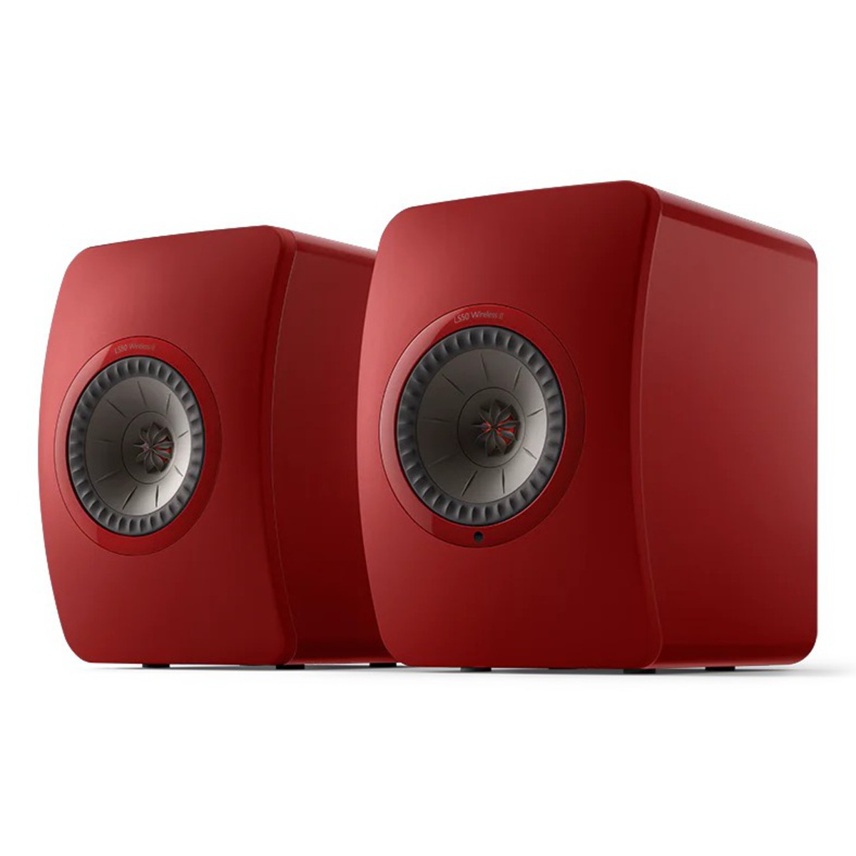 KEF(ケーイーエフ) LS50 Wireless II Red (Pair) | Rock oN Line eStore