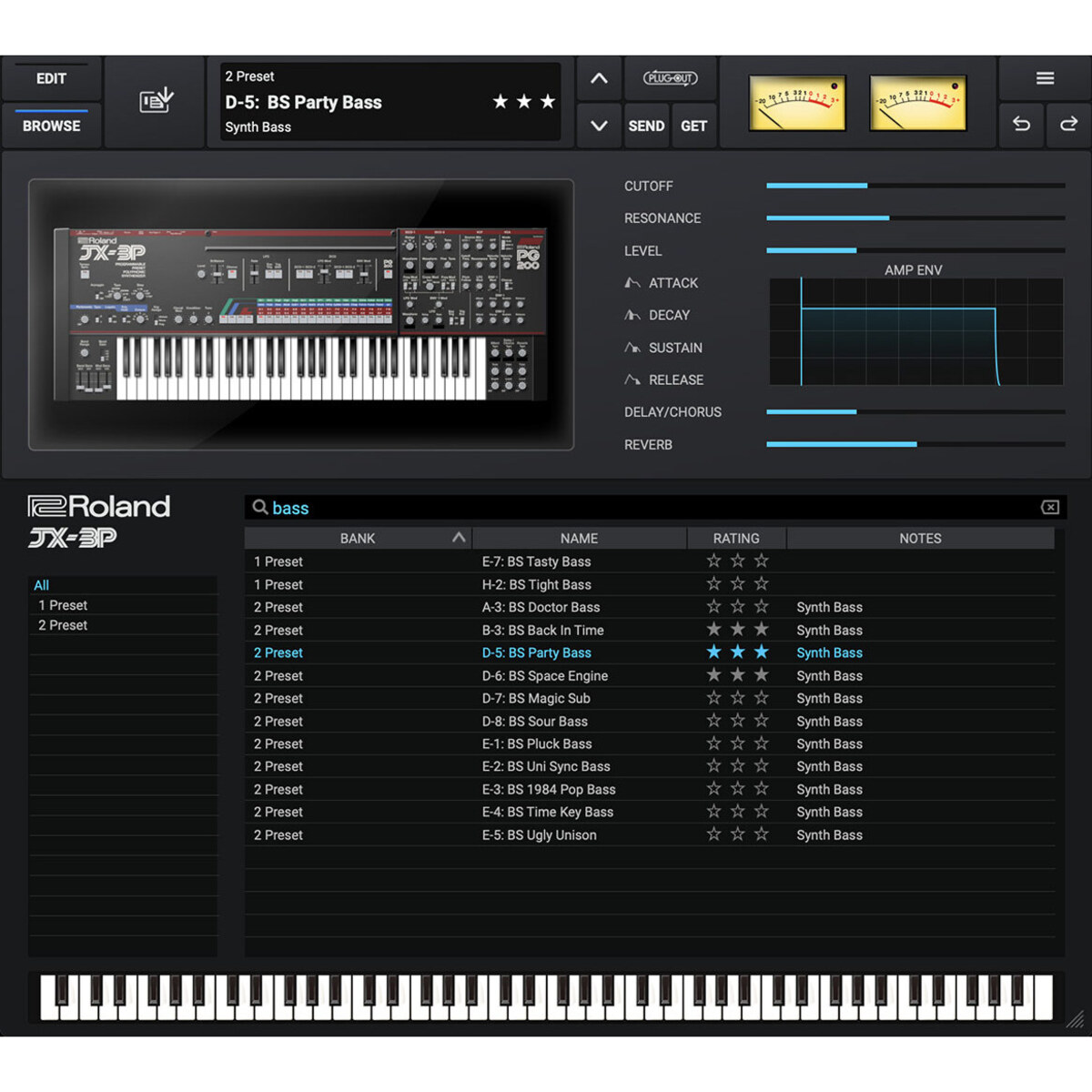 ROLAND(ローランド) JX-3P | Rock oN Line eStore