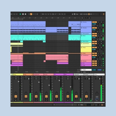 Intellijel(インテリジェル) Palette 4U x 62HP Silver powered case