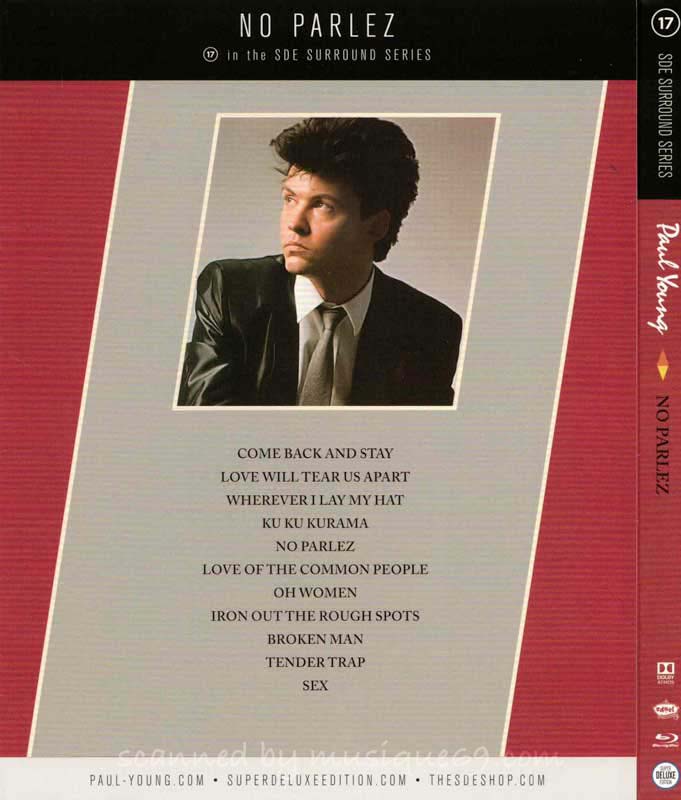 英LP Paul Young No Parlez UK盤ステレオ ポール・ヤング 英LP Paul
