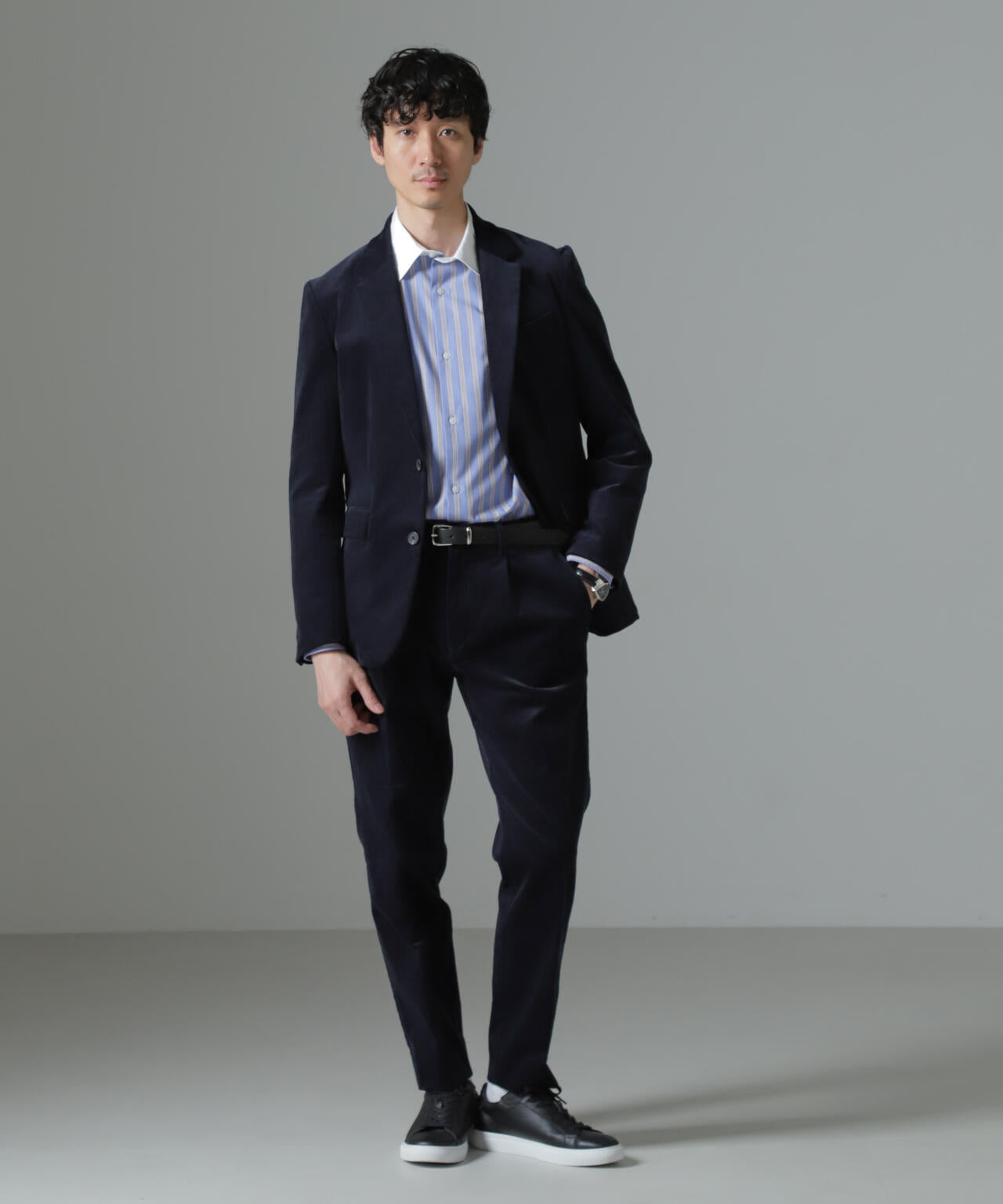 Damerino｣ コットン コーデュロイ ストレッチ セットアップ