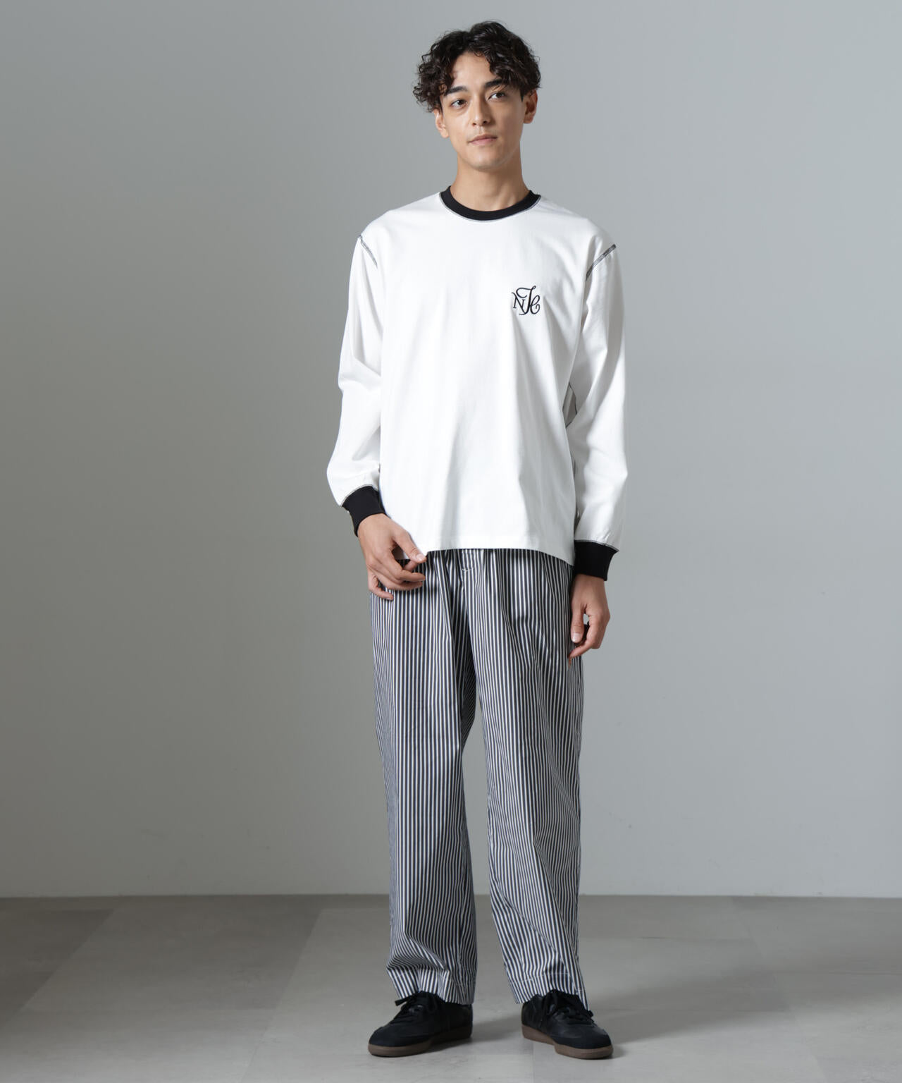 NJ/CLUB ( エヌジェークラブ ) ｣ HOMESTOCK ストライプ パンツ