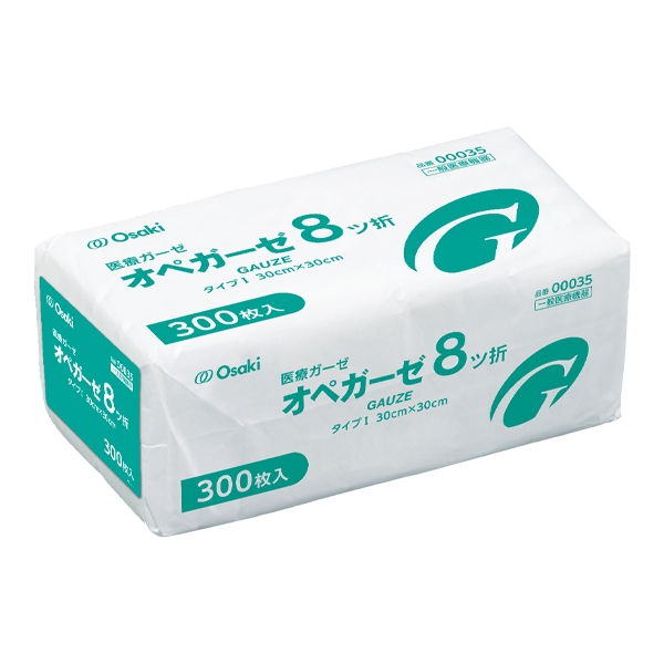 オオサキメディカルオンラインショップオペガーゼ 8ツ折(8ﾂ折): 衛生