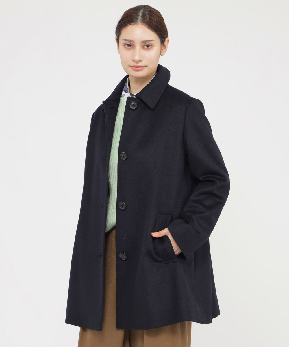 ウールカシミヤビーバー ステンカラーコート(コート)｜Paul Stuart