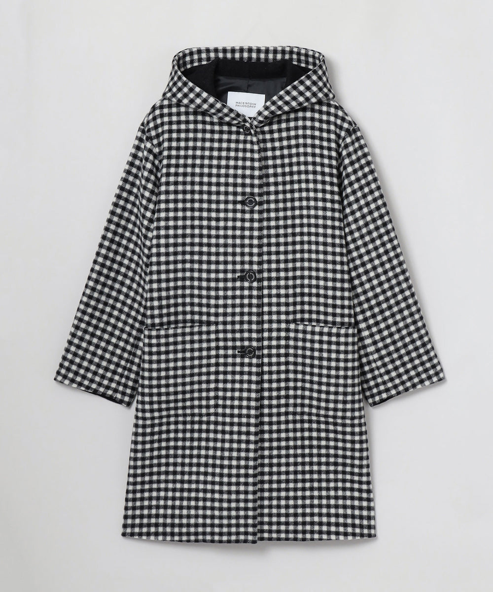 シェパードチェックフーデッドコート(コート)｜MACKINTOSH PHILOSOPHY