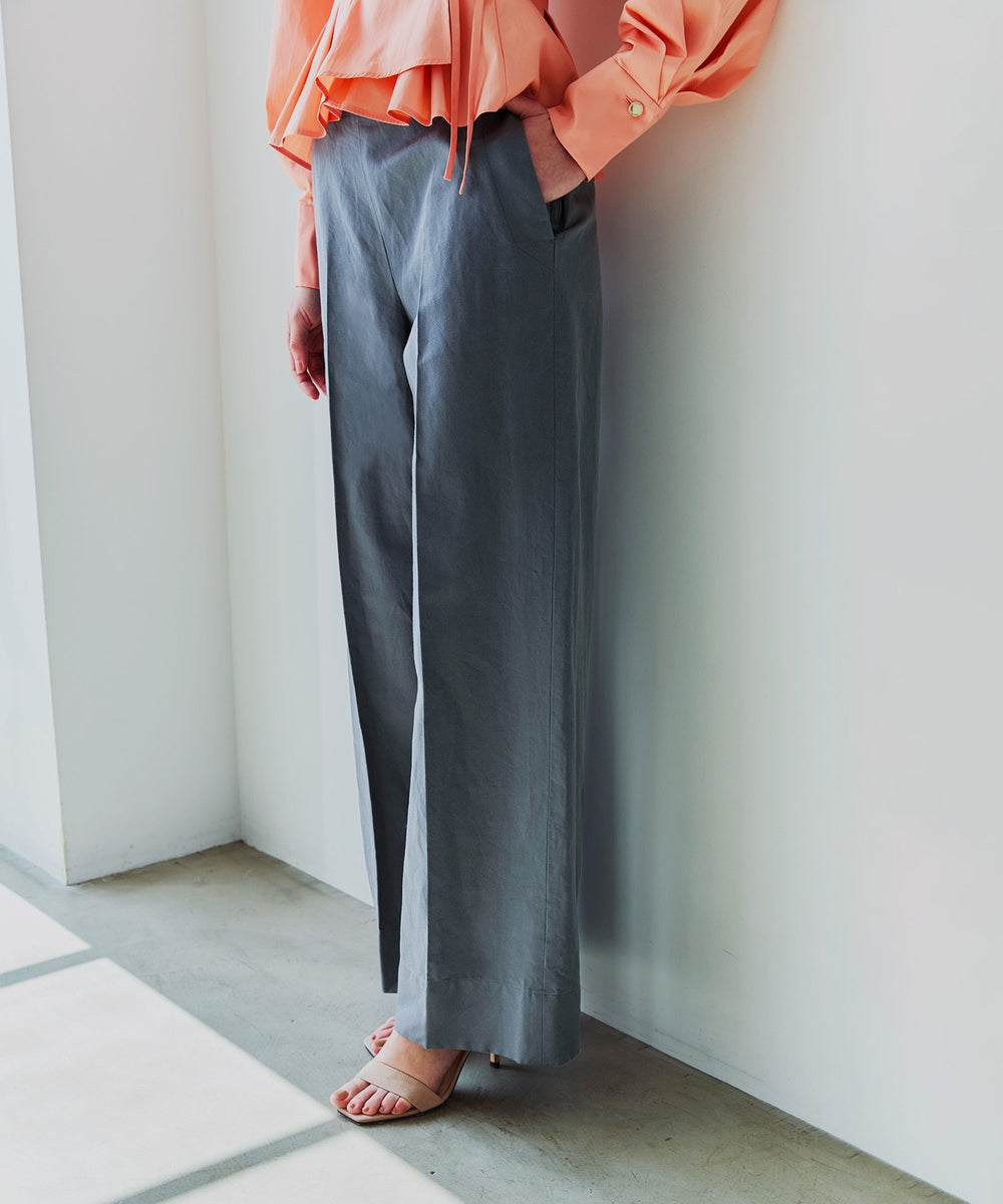 コットンペーパークロス ワイドパンツ(パンツ)｜EPOCA(エポカ)の