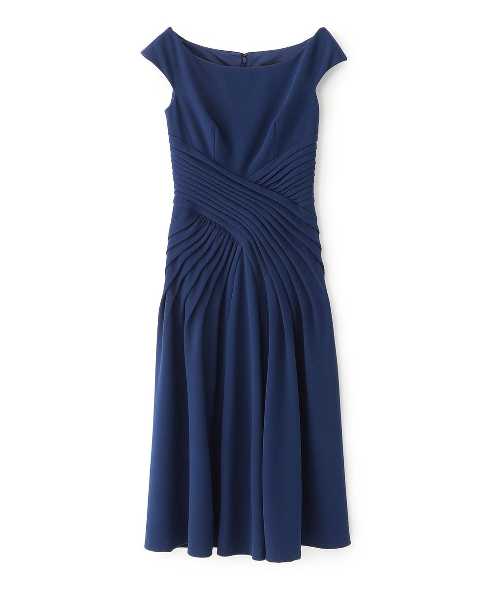 TADASHI SHOJI】ボートネックドレス《WEB＆EPOCA THE SHOP店舗限定