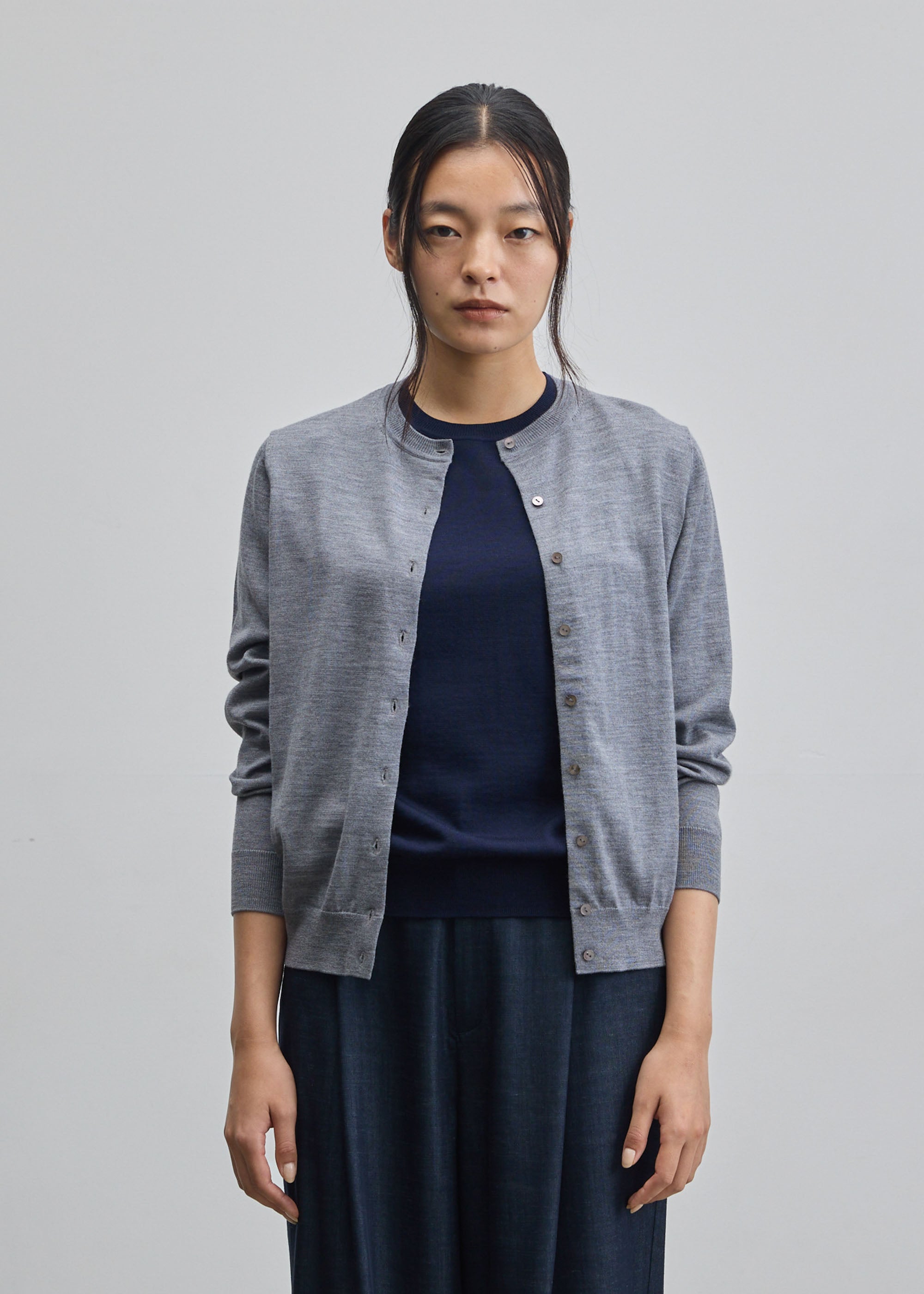 ウールハイゲージカーディガン - SOÉJU online store｜上質な大人の