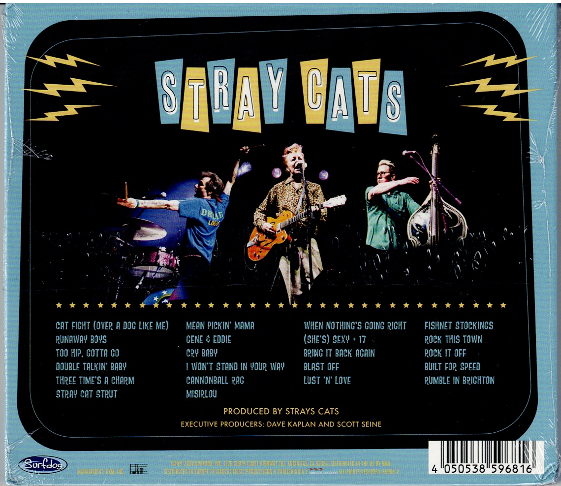 Stray Cats Rocked this Town From LA to London CD – The Stray Cats