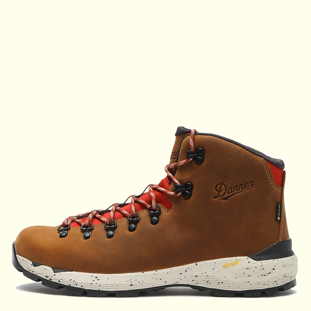 Danner】 62710 MOUNTAIN 600 EVO(7(25.0cm) MOCHA BROWN/RED): Danner