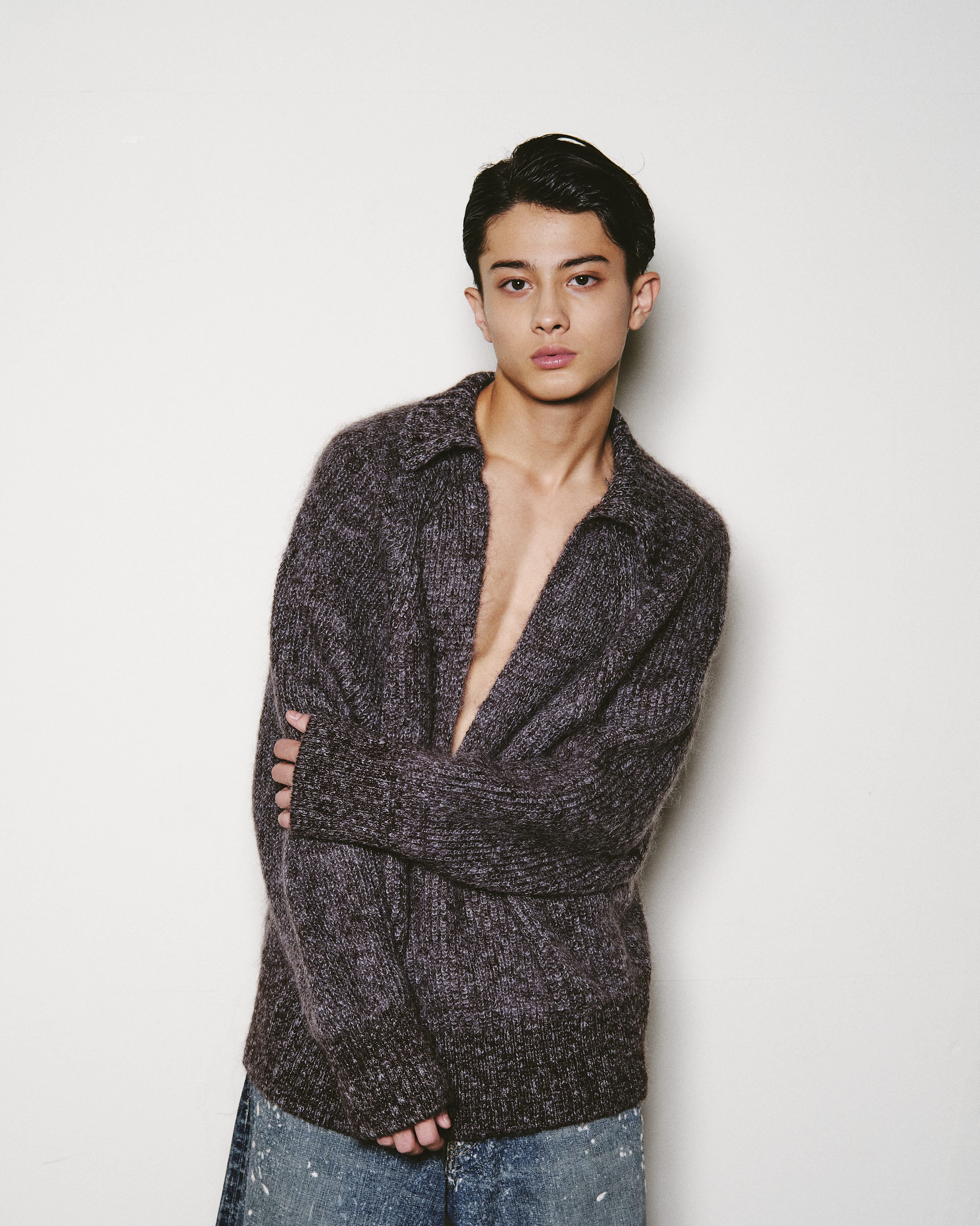 MOHAIR PULLOVER SWEATER – SUGARHILL TOKYO