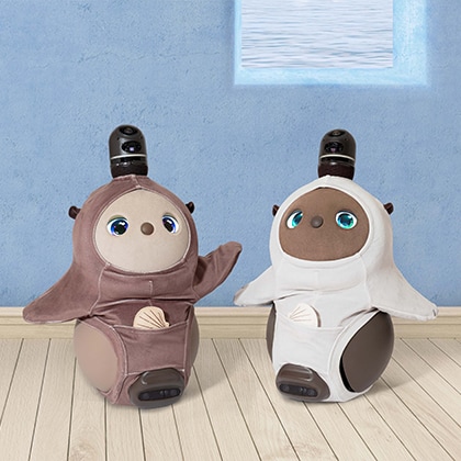 らっこベロアカットソー(ライトグレー) | LOVOT ウェブストア