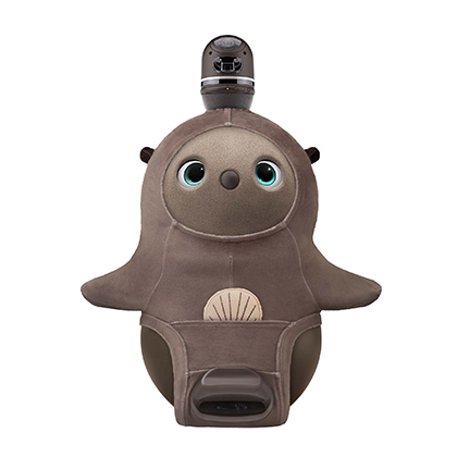 らっこベロアカットソー(ブラウン) | LOVOT ウェブストア