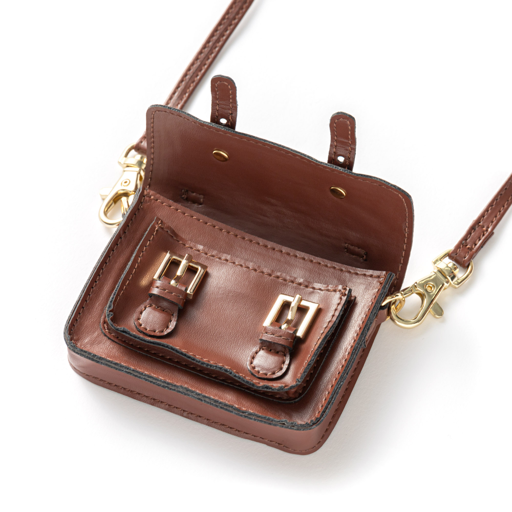 サッチェルバッグ（ブラウン） | LOVOT ウェブストア