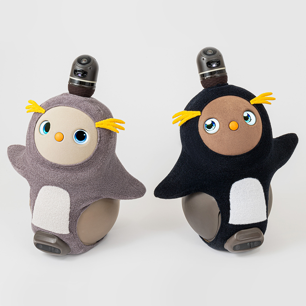 ペンギンニット らぼはな付き (チャコールグレー) | LOVOT ウェブストア