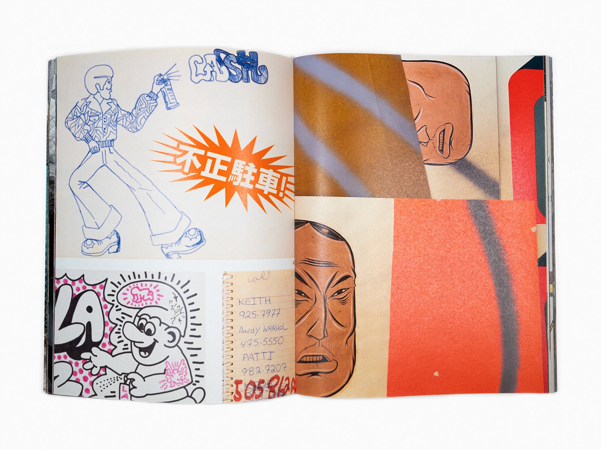 絶版‼️ Carl Johan De Geer ZINE Barry McGee Barry McGee - Untitled