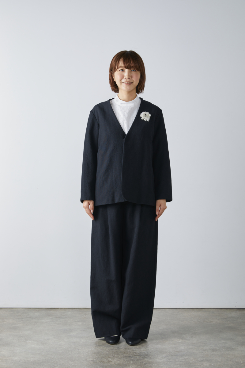 身長別着用レビュー】セミフォーマル「尾州ウールと麻のジャケット