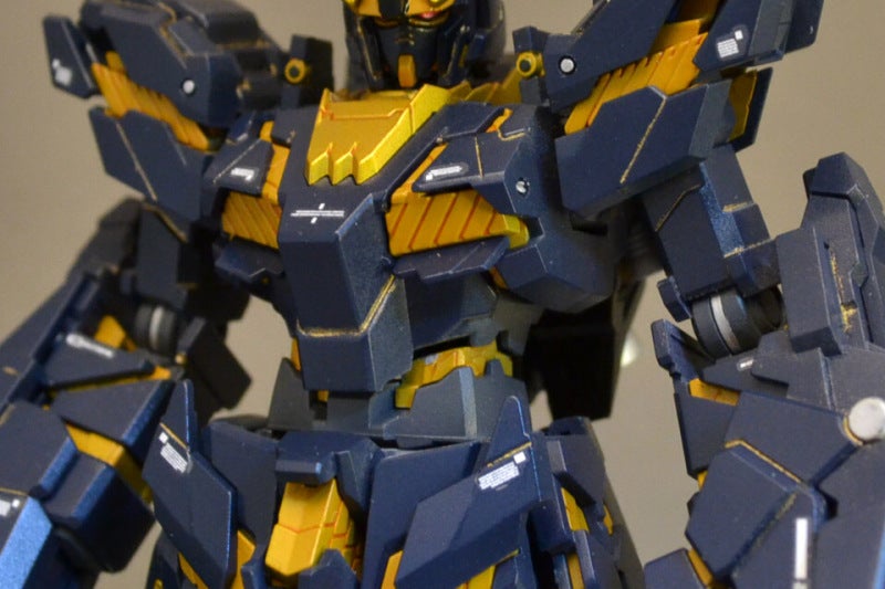 HGUC ユニコーンガンダム2号機バンシィデストロイモード 塗装 | @in's