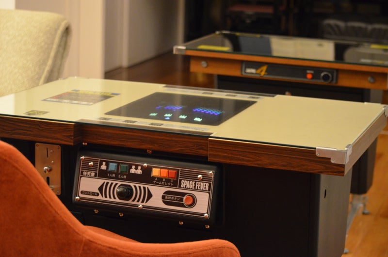 テーブル筐体（スペースフィーバー）のレストア | Arcade Cabinet