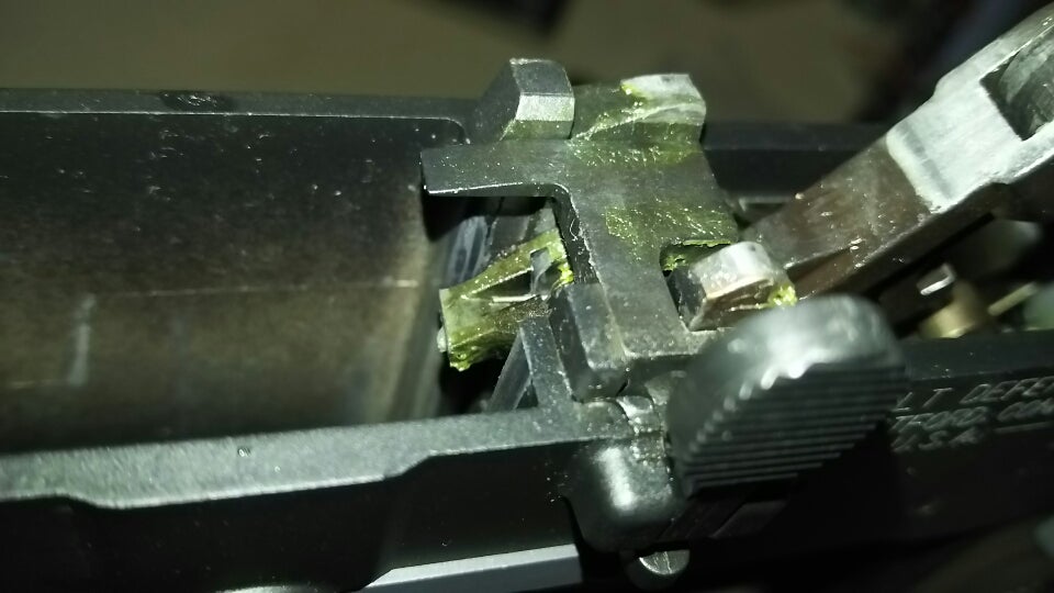 KSC M4A1 GBB 修理① | タコアシに続くイカアシのブログ