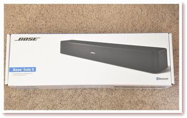 ボーズのテレビ用スピーカー Bose Solo 5 TV sound system | 日々