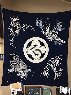 出雲の嫁入り風呂敷が出来るまで♪江戸時代から続く伝統工芸「筒描藍染