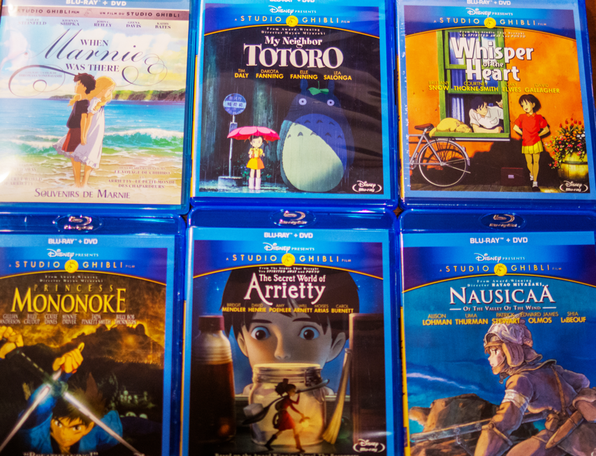 英語学習おすすめ！『北米版ジブリ映画』をブルーレイで手に入れる方法