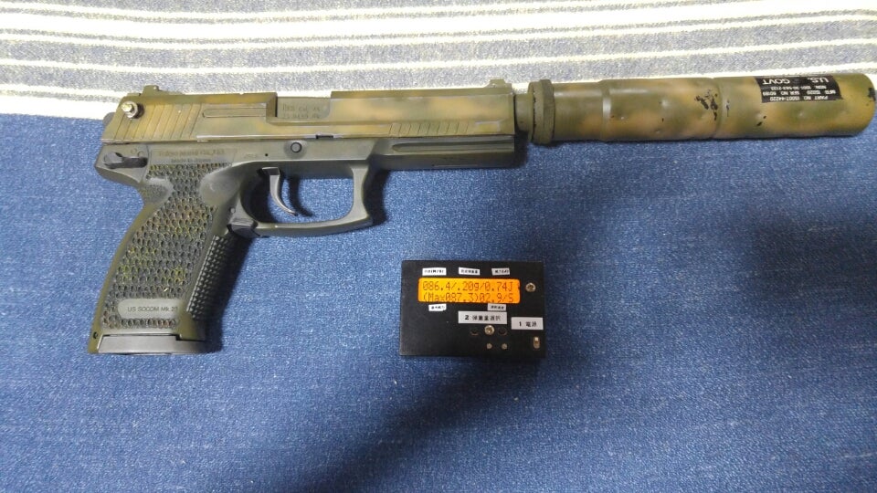 修正版)マルイ ソーコム サイレンサー カスタム 穴空きロングインナー