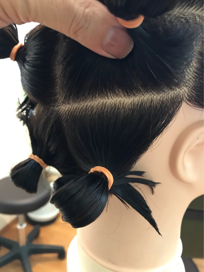 ☆美容師国試 ワインディング5☆〜ブロッキング サイド〜 | 美容師国家