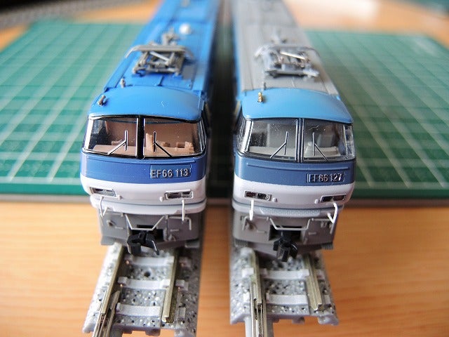 TOMIX 9129 EF66 100番代 後期型＆比較 | 海山鉄趣味事便り