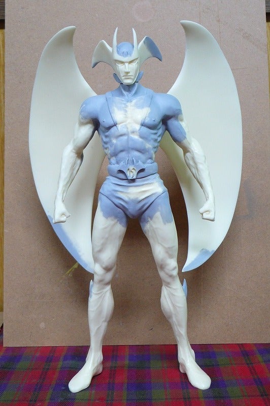 デビルマン・ボークスガレージキット30cmの製作(その2) | プラモデル