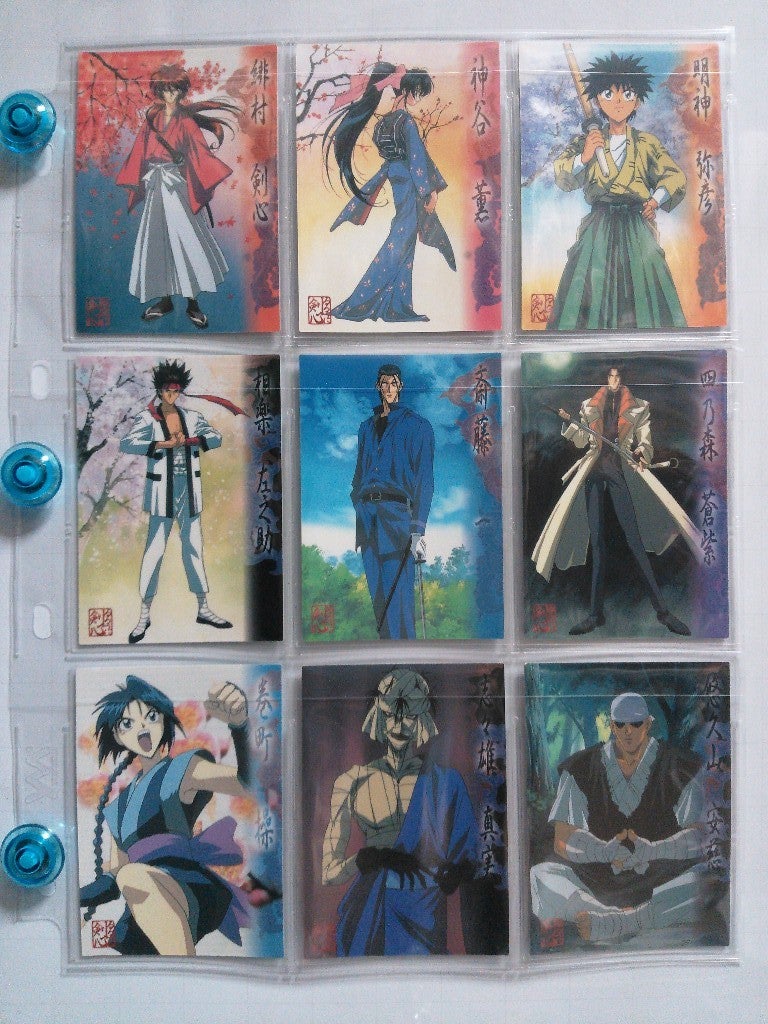 200枚 るろうに剣心 追憶編 絵巻草子 カード まとめ売り るろうに剣心