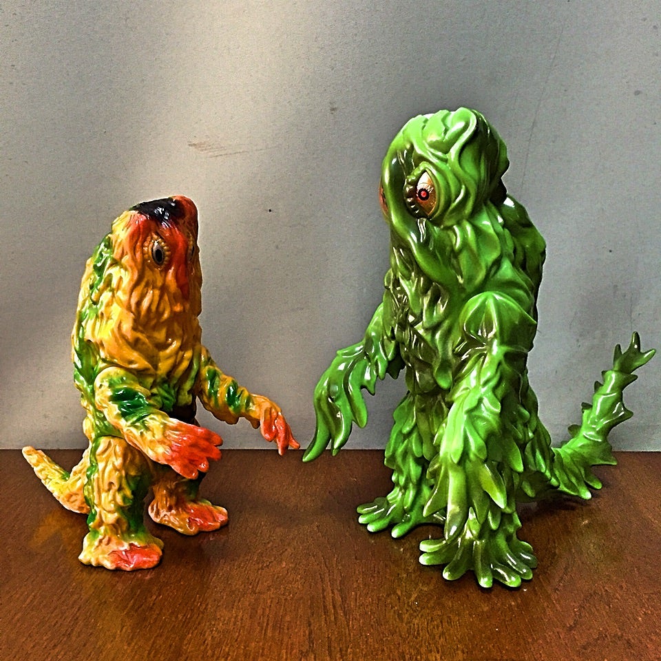 ブルマァク ヘドラ イエロー復刻 ソフビ ブルマァク ヘドラ イエロー