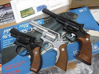 ハイパー道楽連動 コクサイ S＆W M19 カート式ガスリボルバー